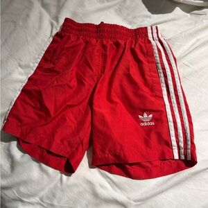 Adidas Retro Red Swimming Shorts